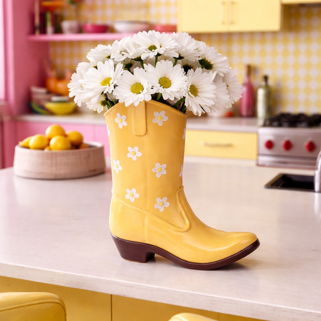 Boots Vase