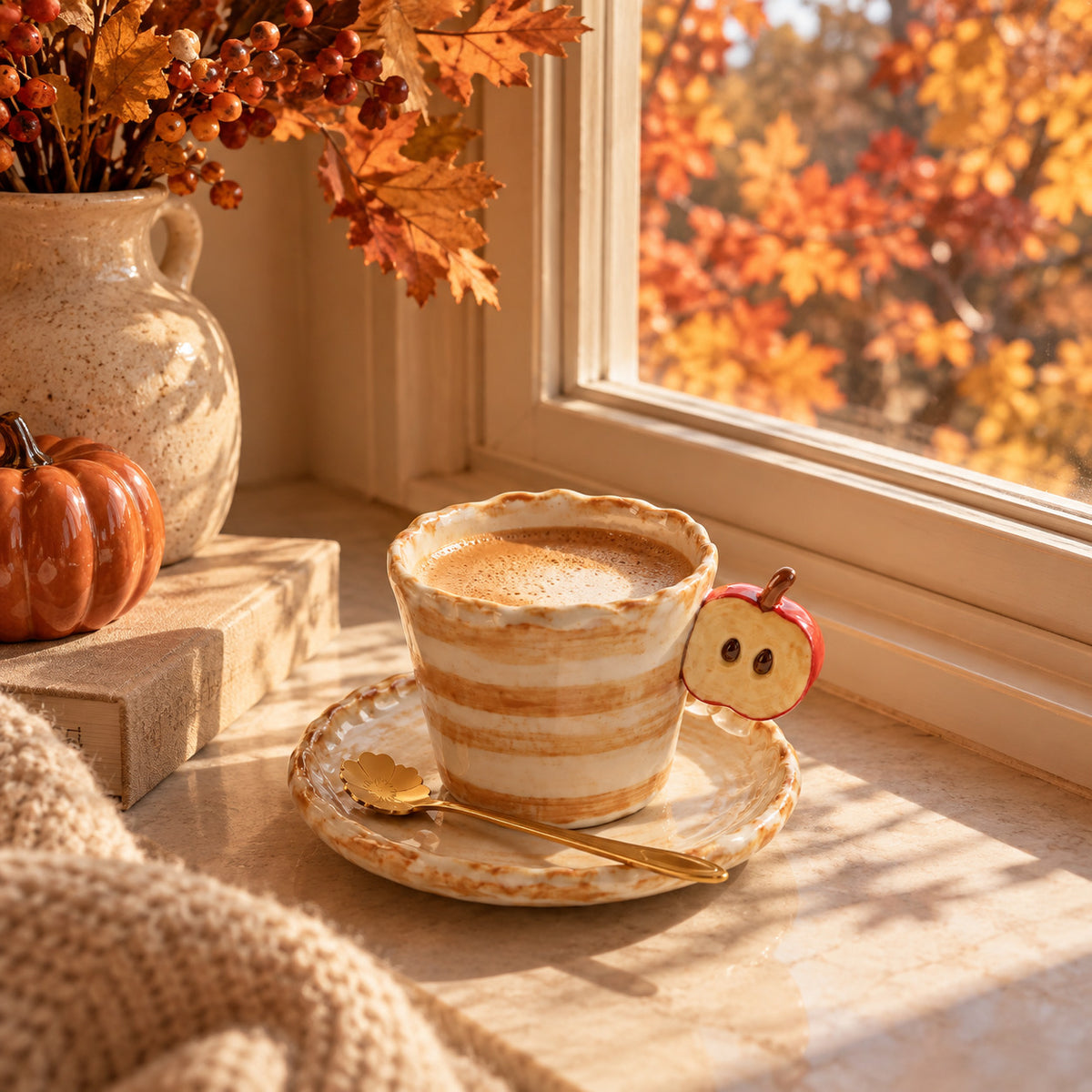 Apple Harvest Cup & Saucer