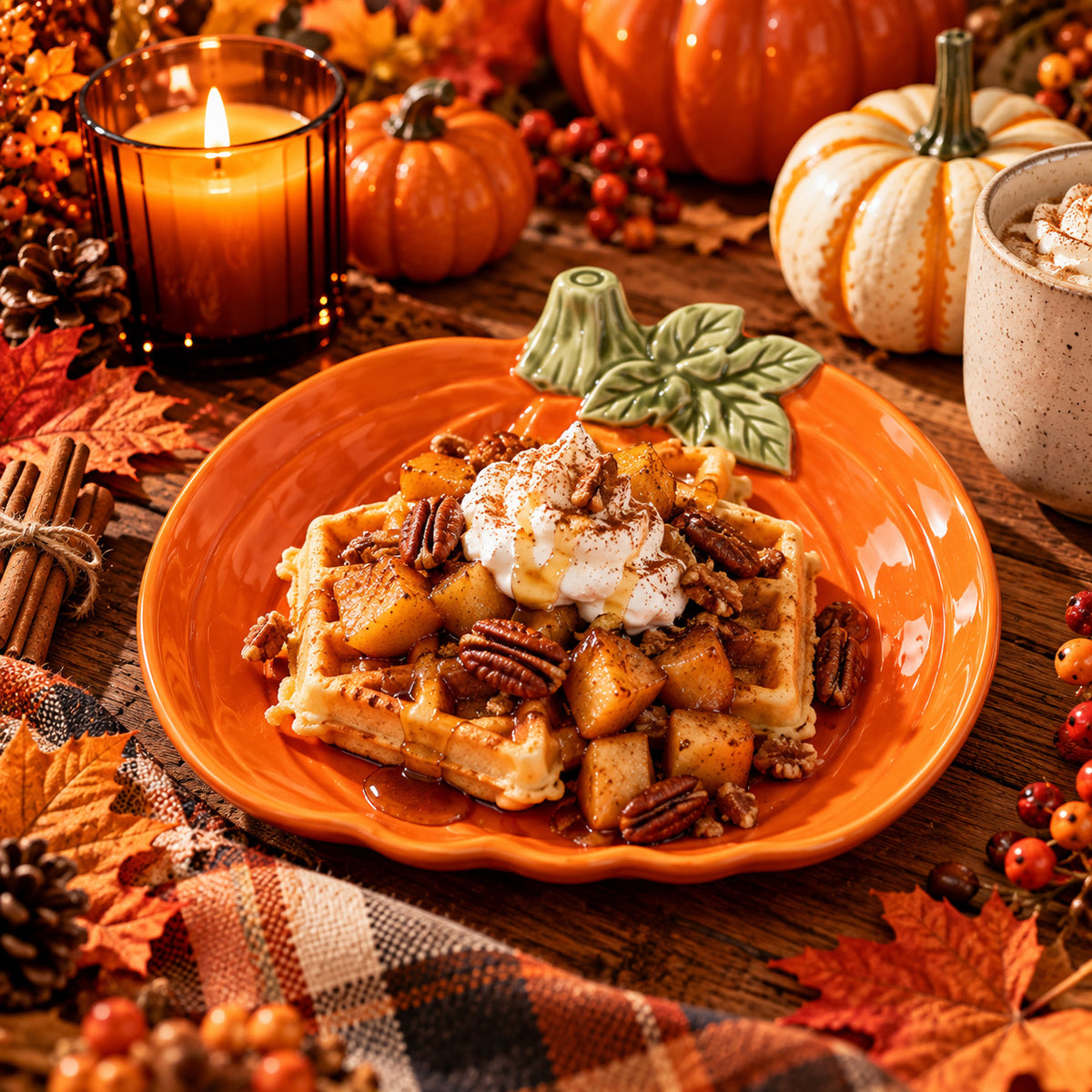 Pumpkin Harvest Plate