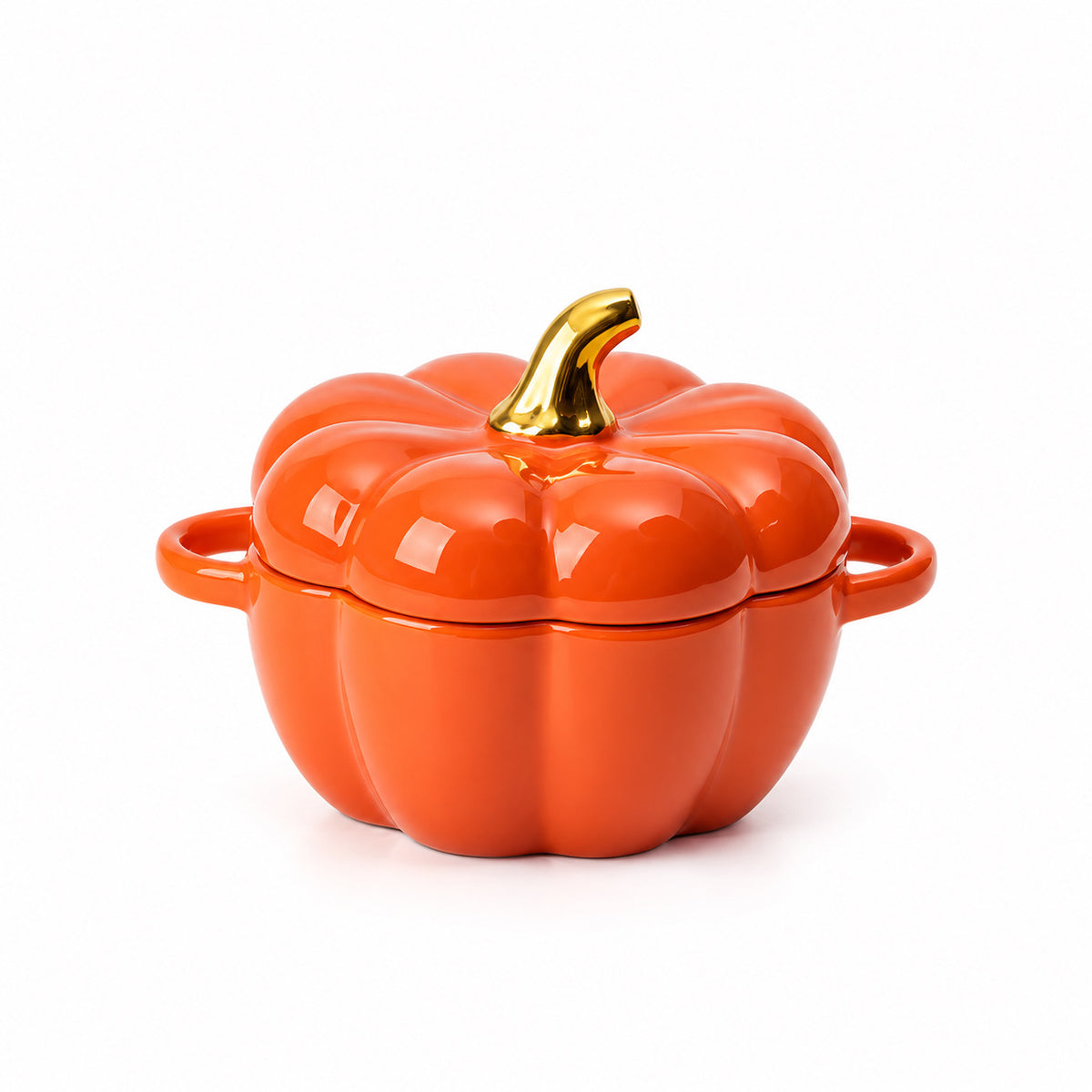 Golden Pumpkin Bowl