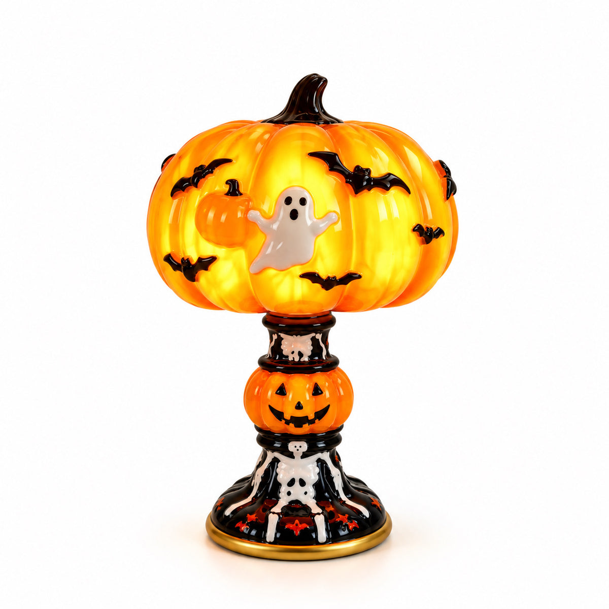 Spooky Pumpkin Lamp