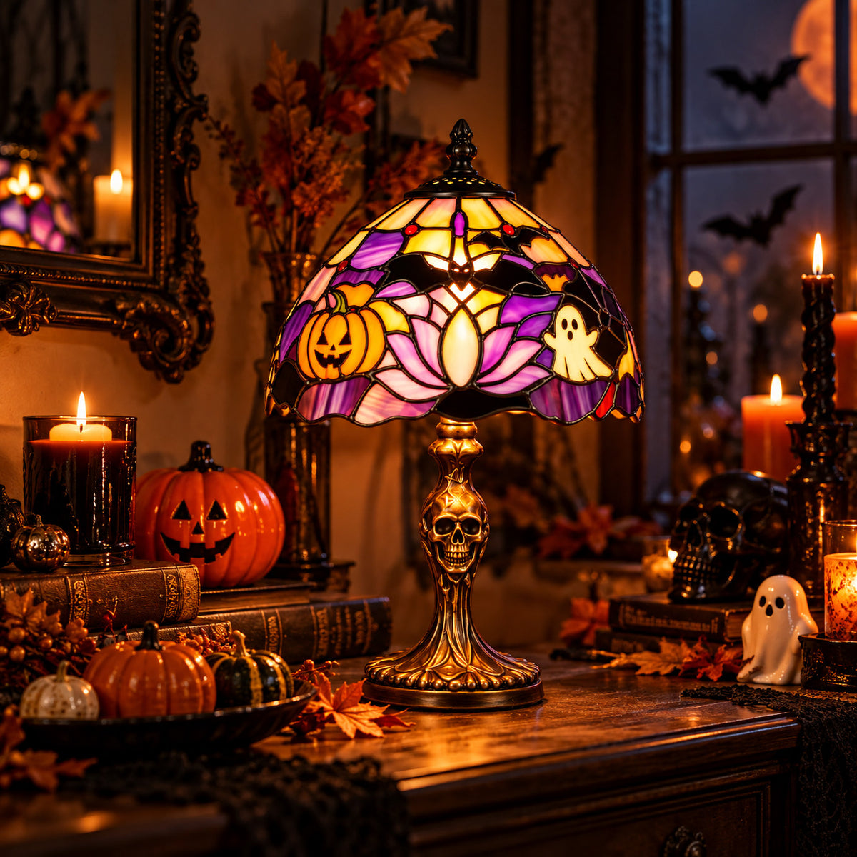 Midnight Halloween Lamp