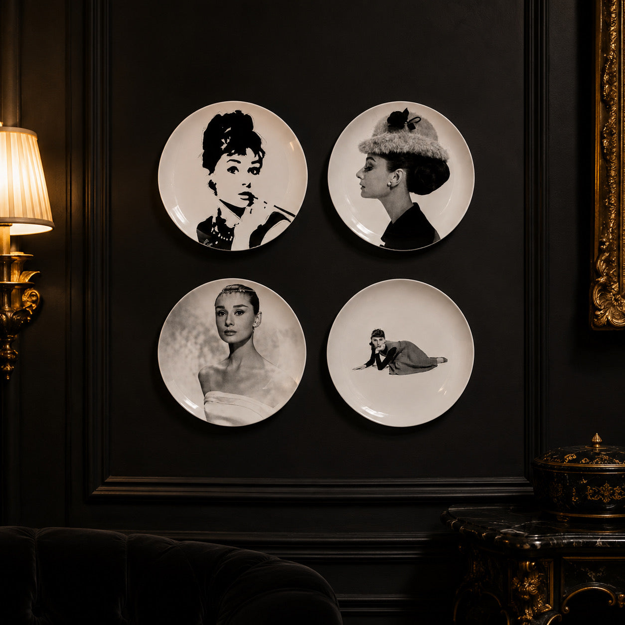 Timeless Icon Wall Plate (Set of 4)