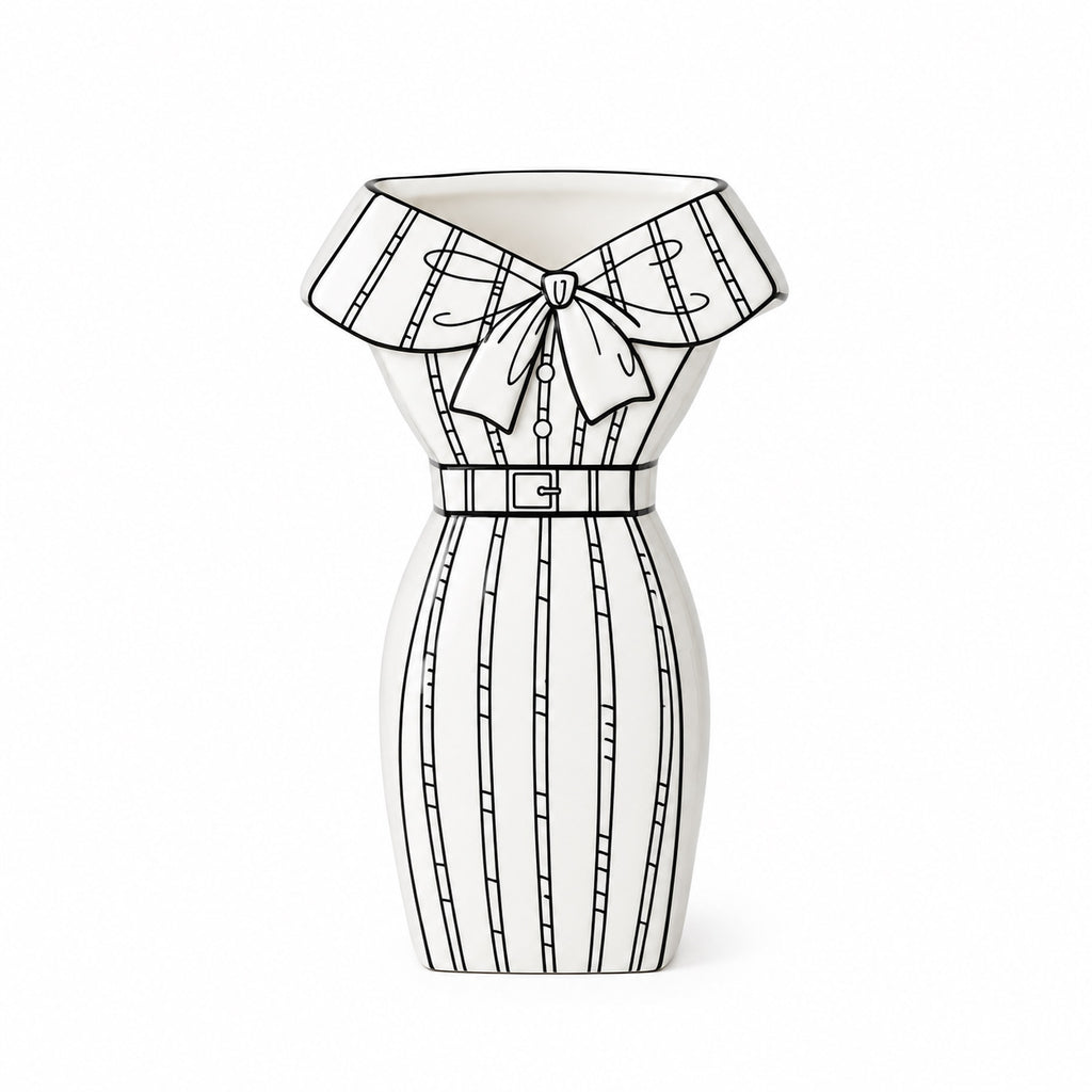 The Bow Dress Vase