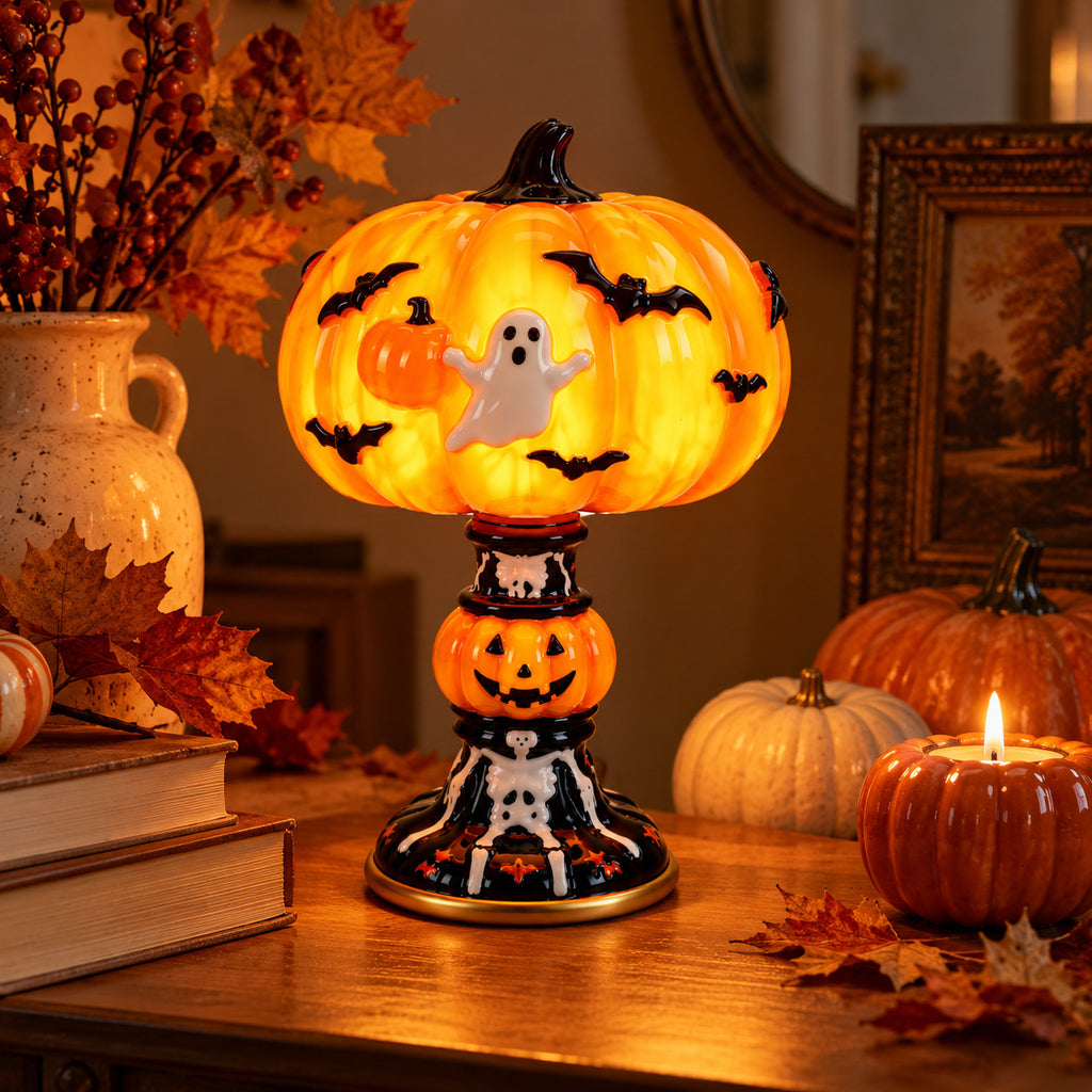 Spooky Pumpkin Lamp