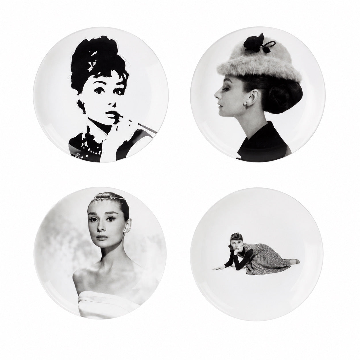 Timeless Icon Wall Plate (Set of 4)