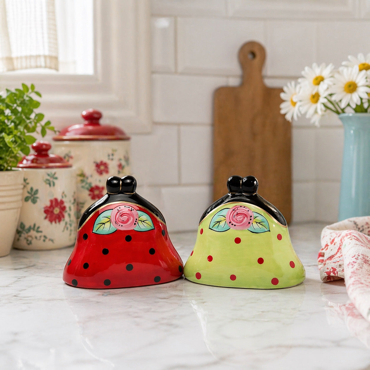 Coin Pouch Style S&P Shakers