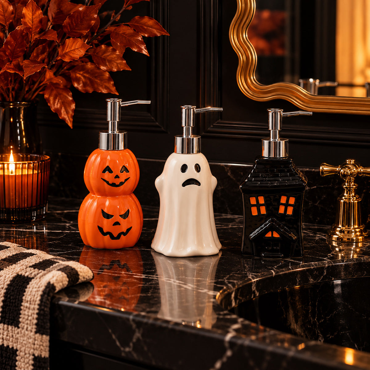 Spooky Trio Soap Dispenser Set