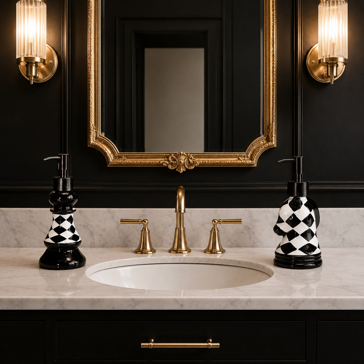 Chess Soap Dispenser (Set of 2)