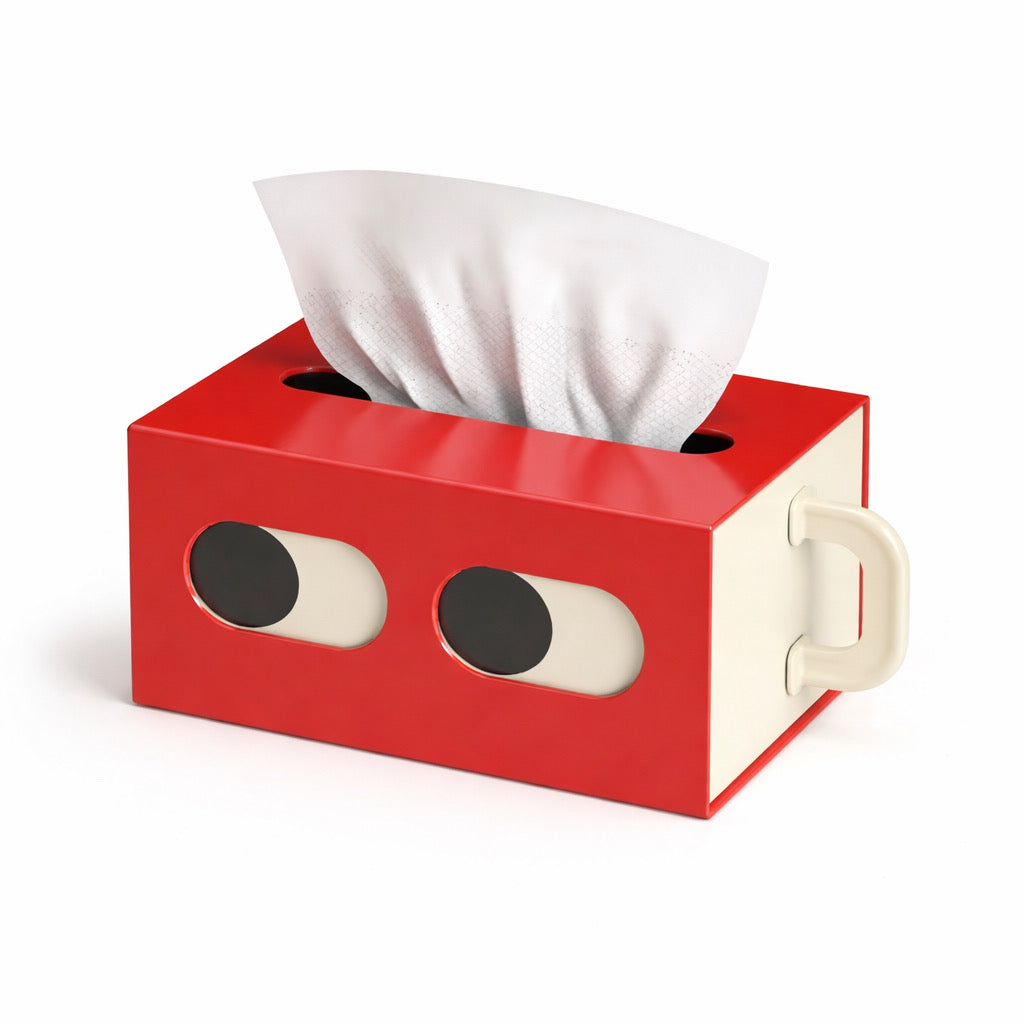 Red Tissue Box