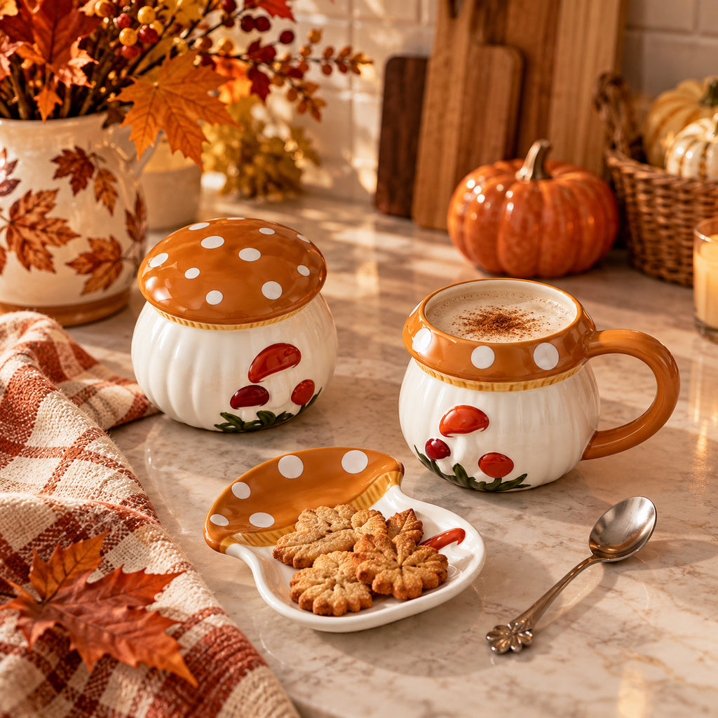 Woodland Mushroom Set