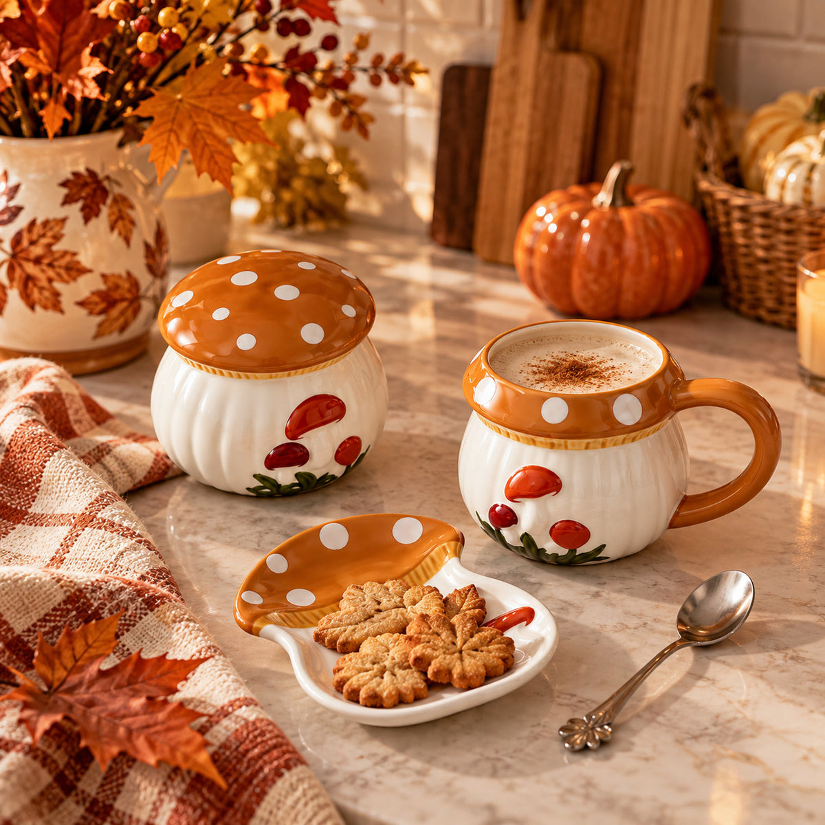 Woodland Mushroom Set