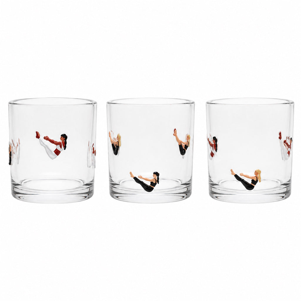 Pilates Girl Glasses (Sold individually) select your favorite from the options below