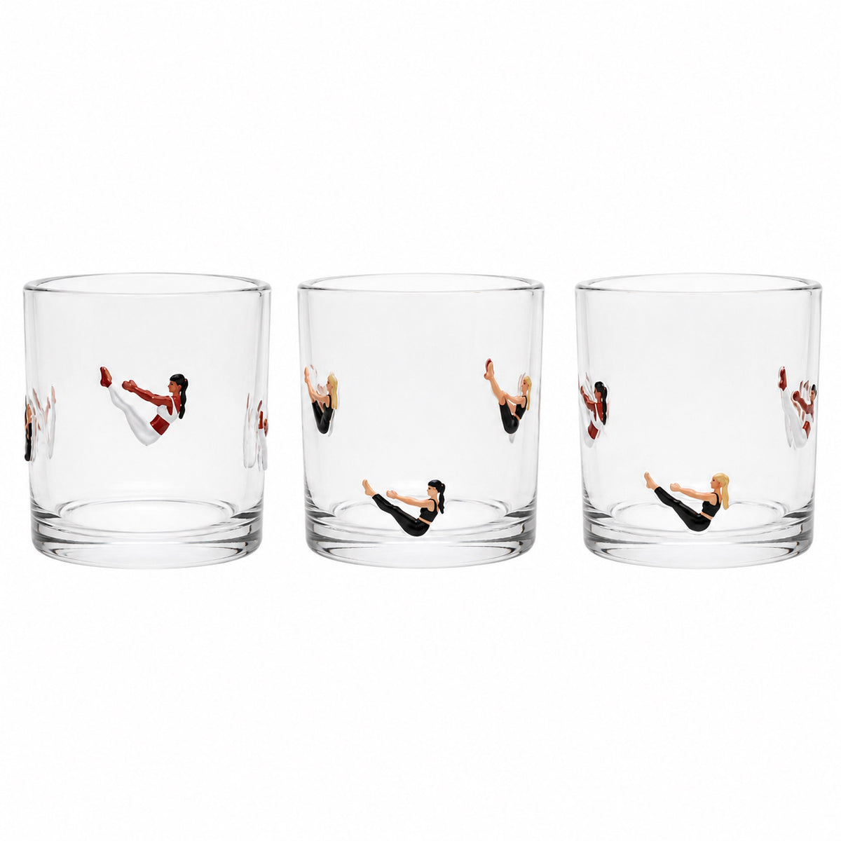 Pilates Girl Glasses (Sold individually) select your favorite from the options below
