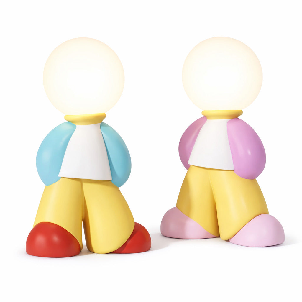 Boy And Girl Lamp