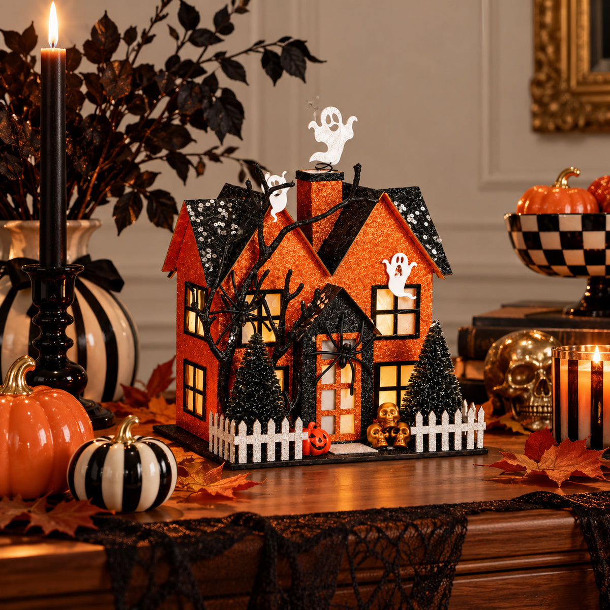 Spooky Manor Halloween House